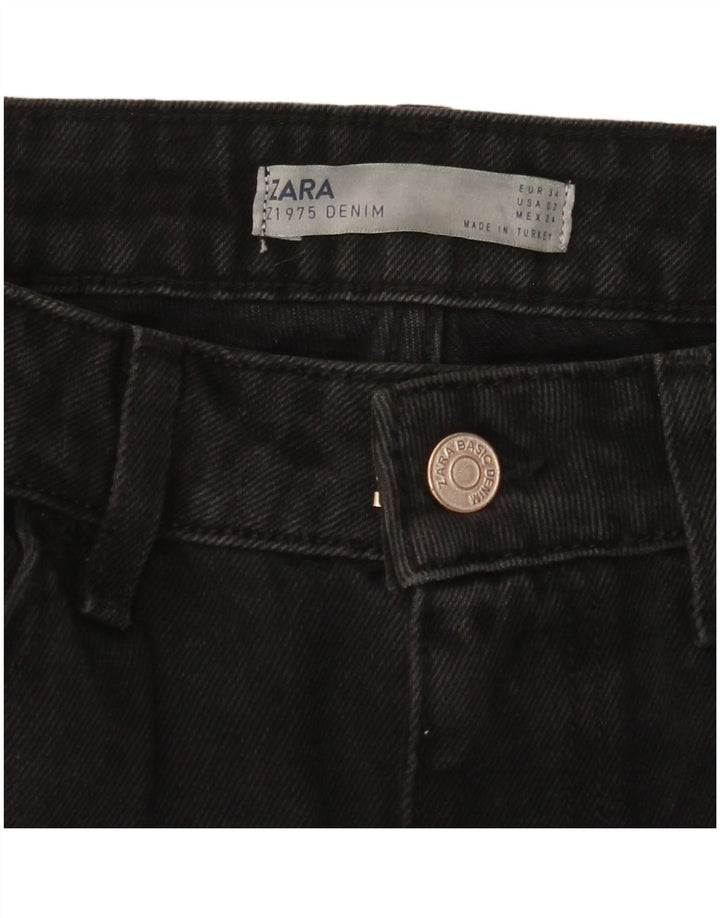 Jeans affusolati da donna ZARA EU 34 2XS W24 L28 Nero