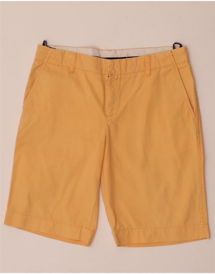 Pantaloncini chino da donna Gap US 8 medi W32 cotone giallo