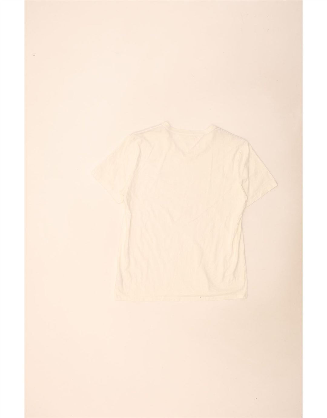 T-shirt da uomo Tommy Hilfiger Top grande in cotone bianco