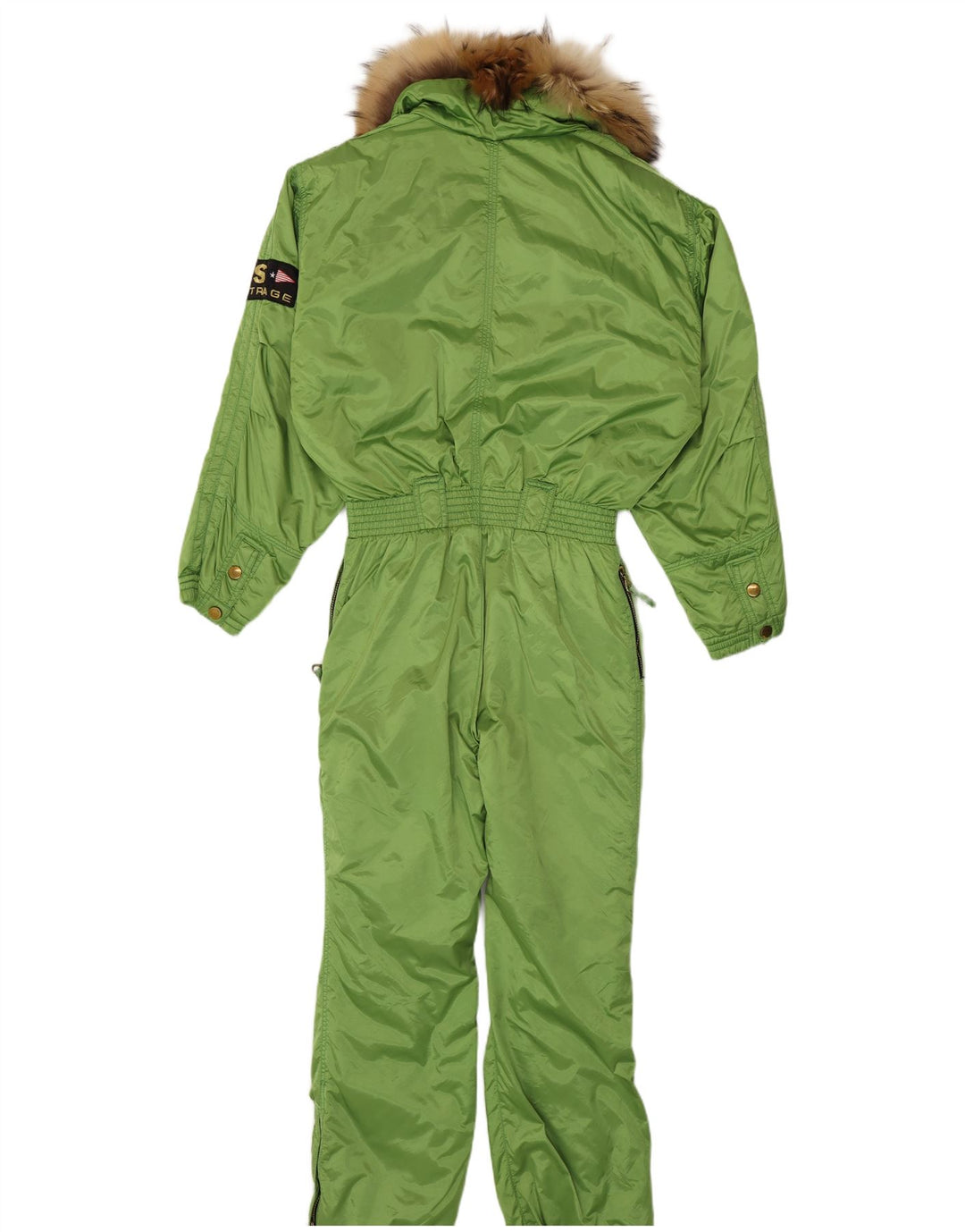Tuta da sci con cappuccio da donna Outrage UK 14 Large Verde Poliestere