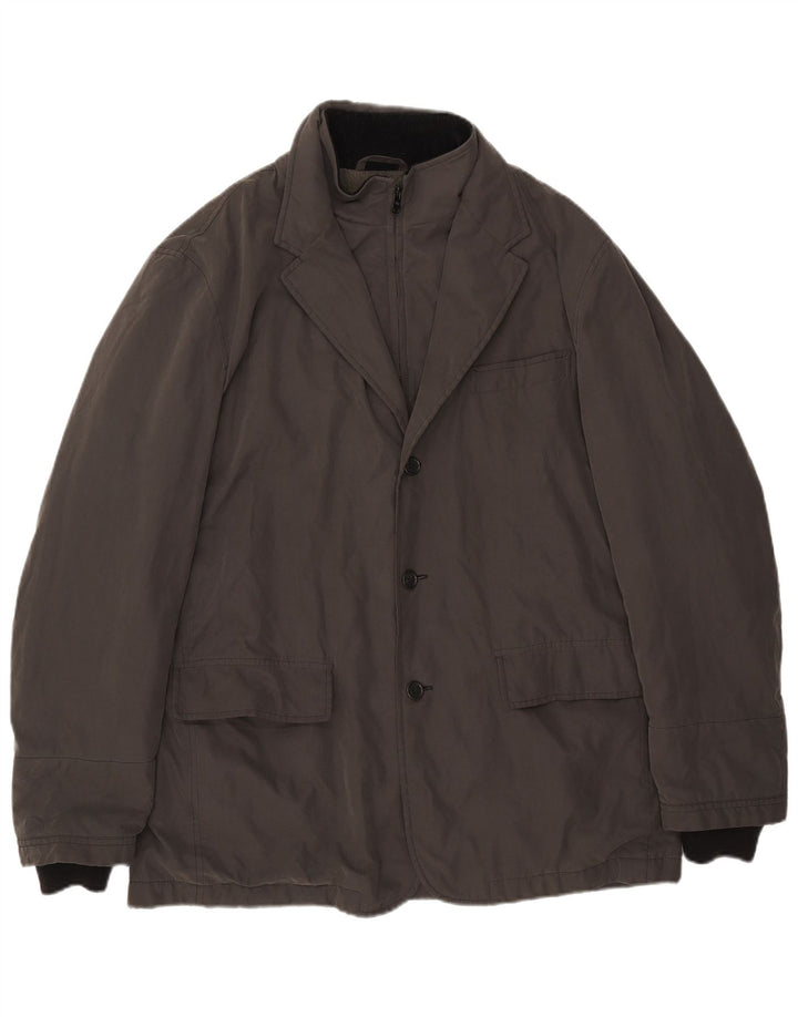 Giacca a vento da uomo Fay UK 42 XL poliestere grigio