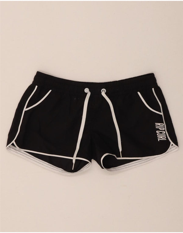 Pantaloncini sportivi da donna Rip Curl UK 8 piccoli neri
