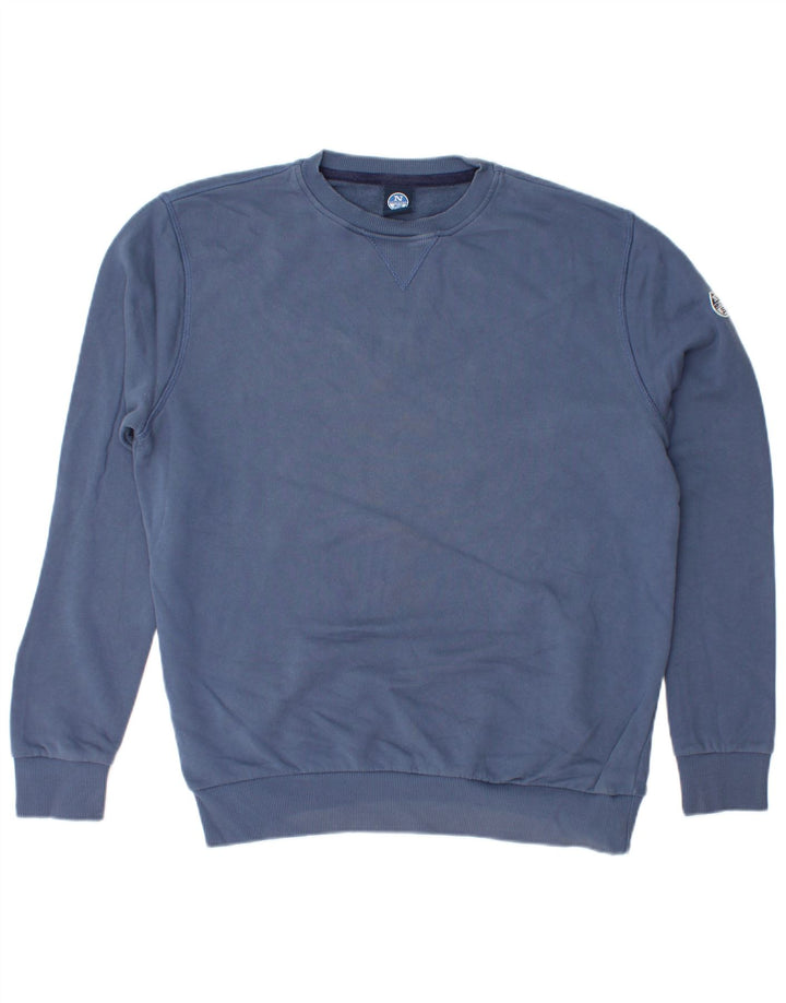 Felpa da uomo North Sails Blu medio
