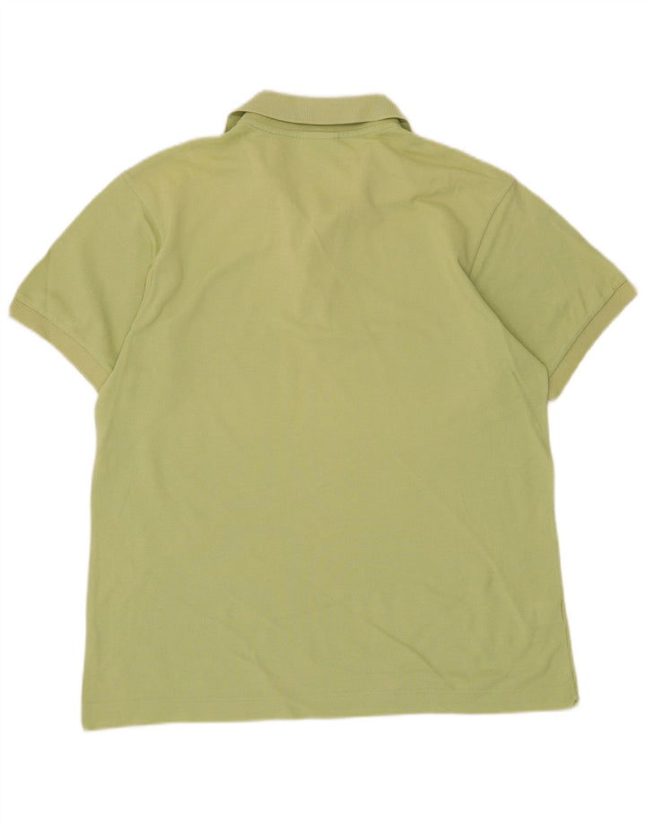 Polo da uomo Lacoste taglia 4 in cotone verde medio