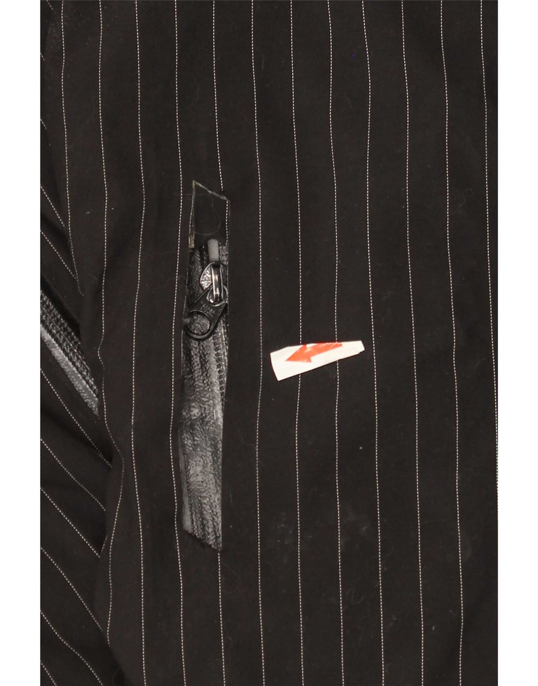 Giacca antipioggia da uomo con cappuccio grafico Helly Hansen UK 38 medio a righe nere