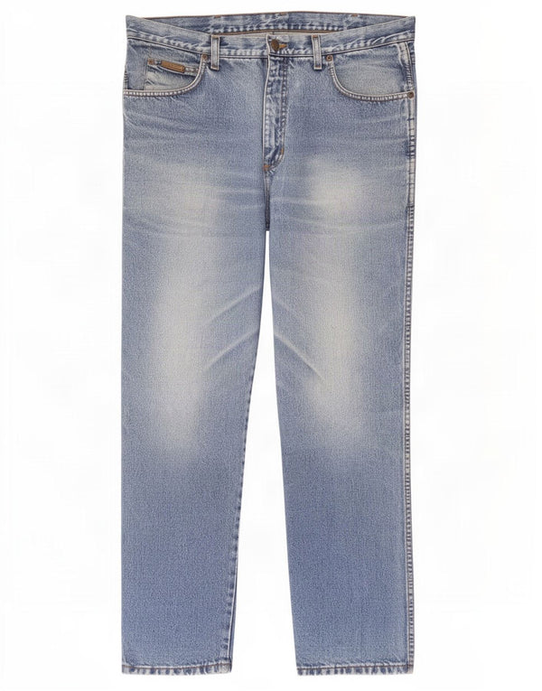 Jeans dritti da uomo Wrangler Ohio W36 L32 cotone blu