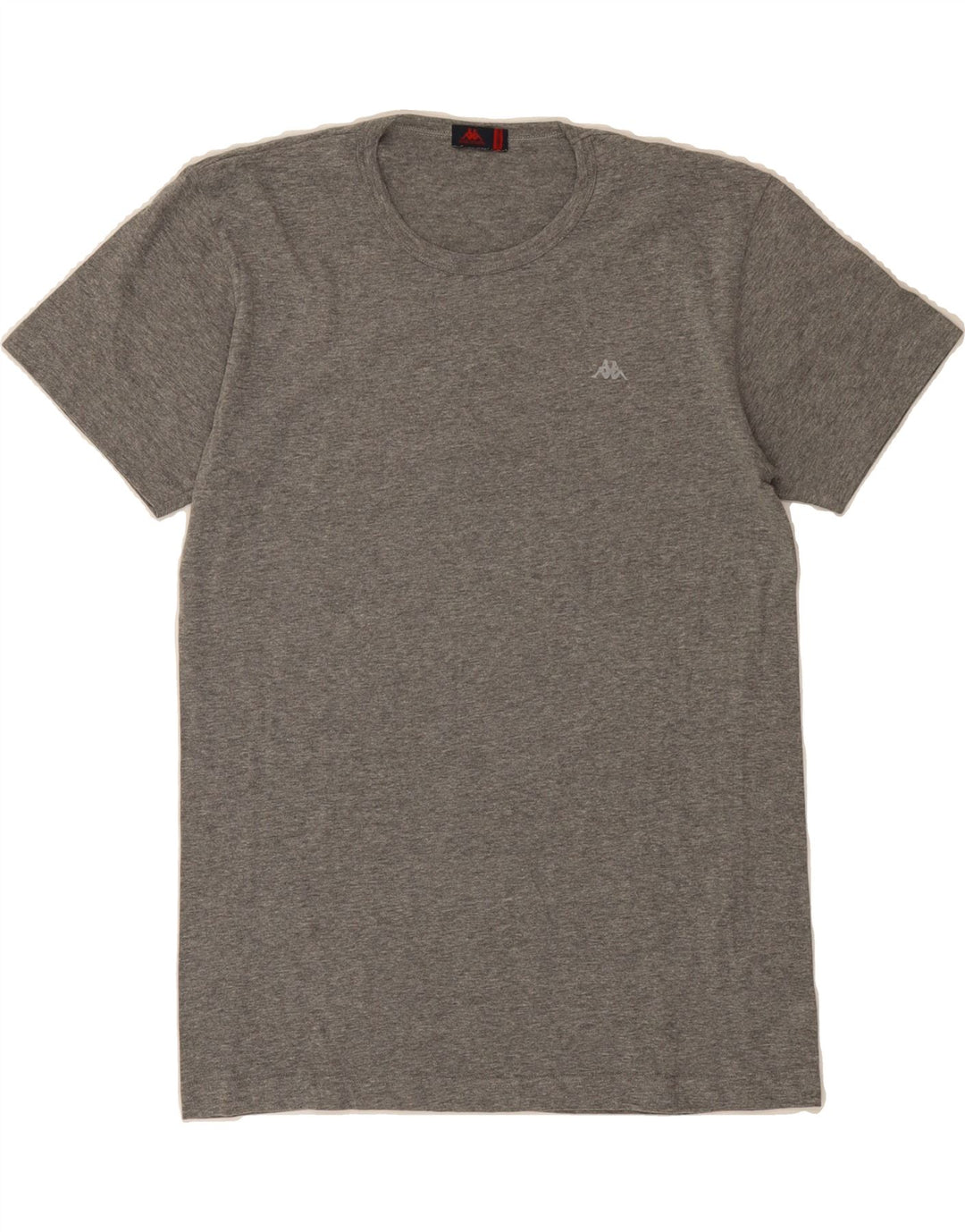 KAPPA Womens T-Shirt Top UK 12 Medium Grey Cotton Vintage Kappa and Second-Hand Kappa from Messina Hembry 