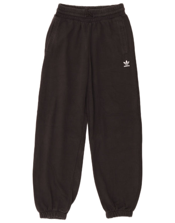 Pantaloni da tuta da donna Adidas Joggers UK 10 Small Grigio Cotone
