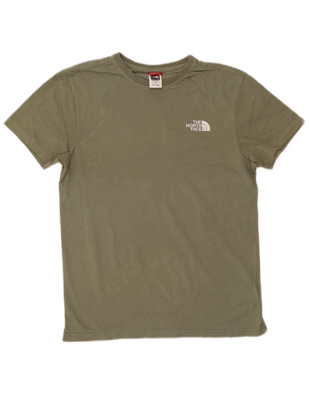 T-shirt da uomo The North Face Top Small in cotone verde