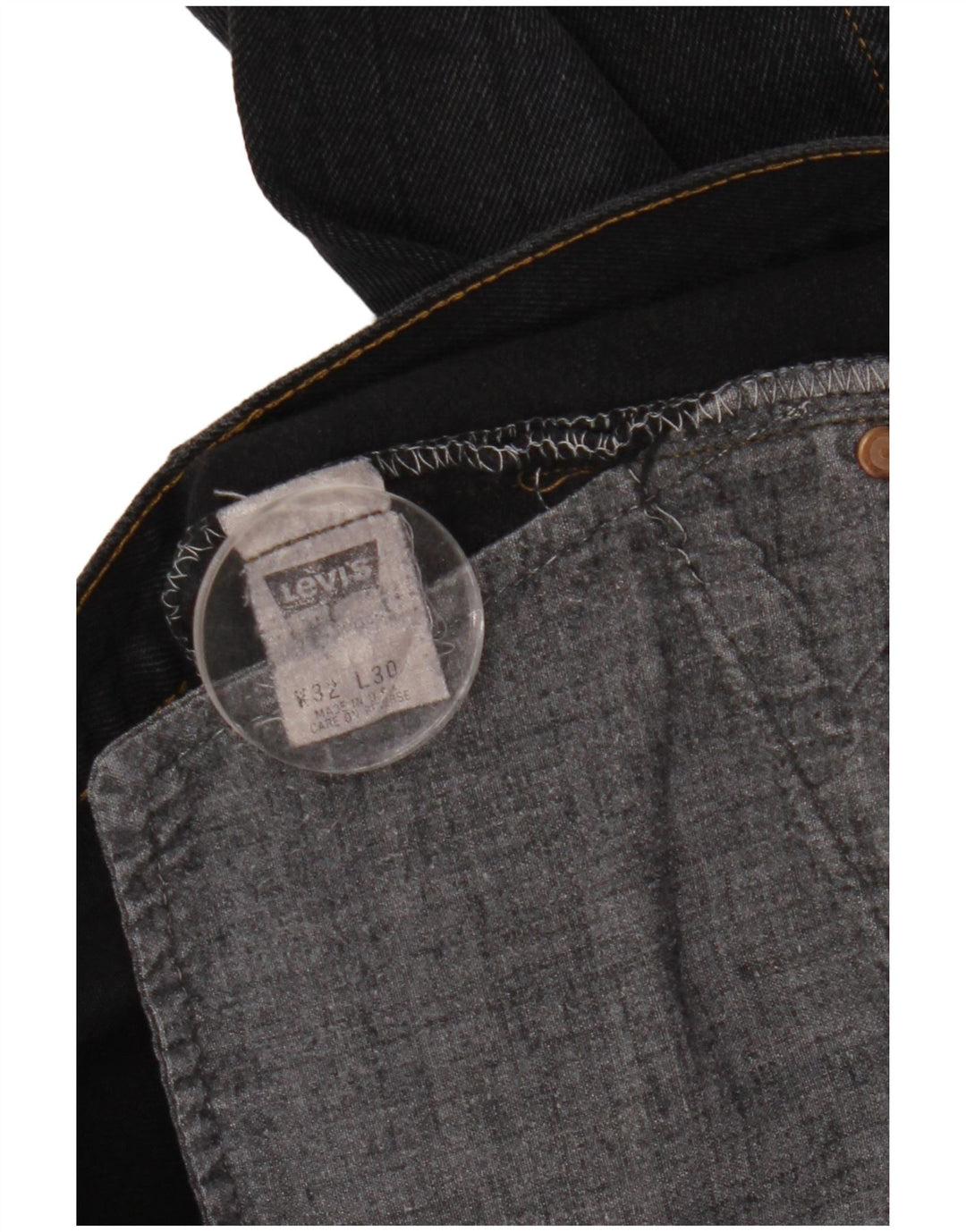Jeans slim da uomo Levi's W32 L30 neri