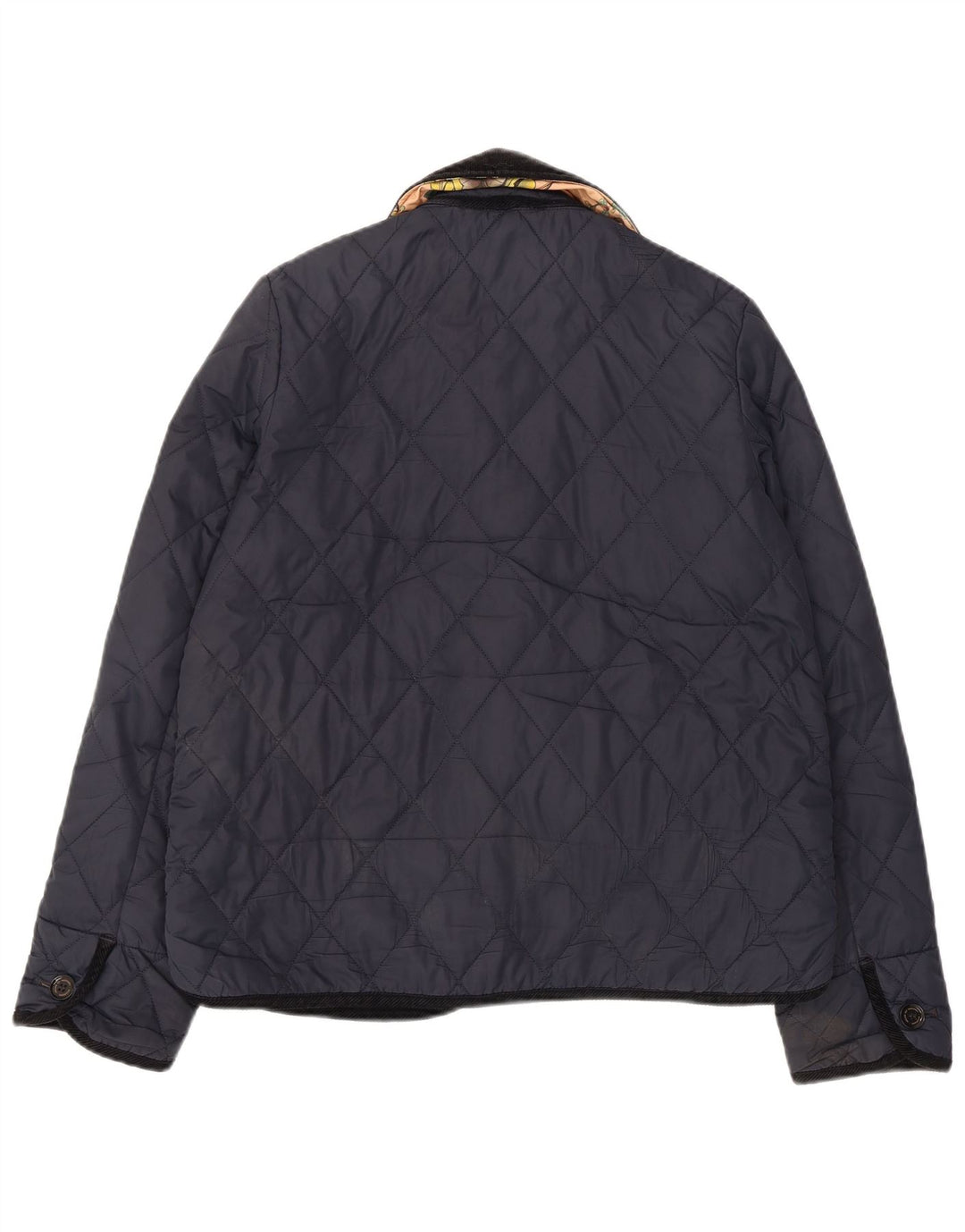Giacca trapuntata da donna Barbour UK 12 medio blu navy