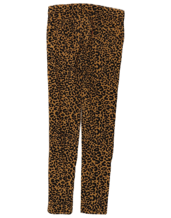 Pantaloni casual Jeggins per ragazze LEVI'S 13-14 anni Cotone beige con stampa animalier