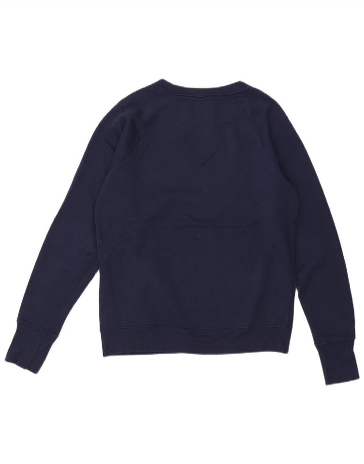Felpa oversize con grafica da donna Champion UK 10 Small Blu Navy