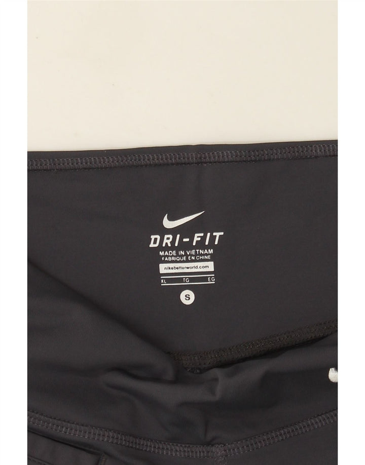 Leggings Nike Dri Fit da donna UK 8 piccoli grigi