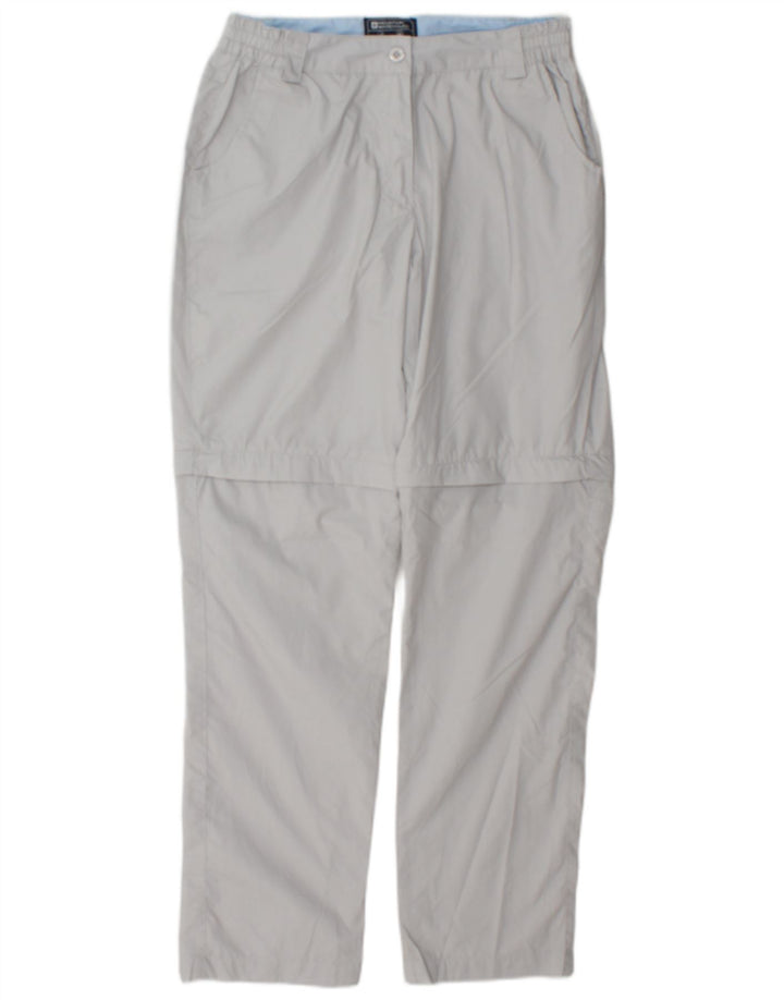 Pantaloni chino da donna Mountain Warehouse UK 8 Small W27 L30 Poliestere grigio