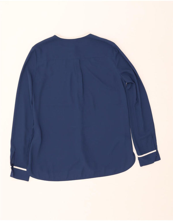 TOMMY HILFIGER Camicetta ampia da donna Top US 4 Small Poliestere blu navy