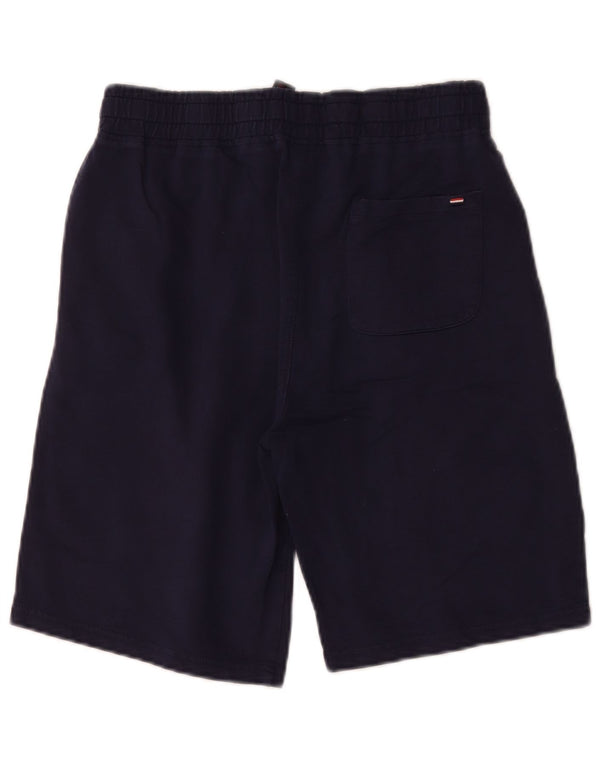 Polo Assn. Pantaloncini sportivi grafici da uomo piccoli in cotone blu navy