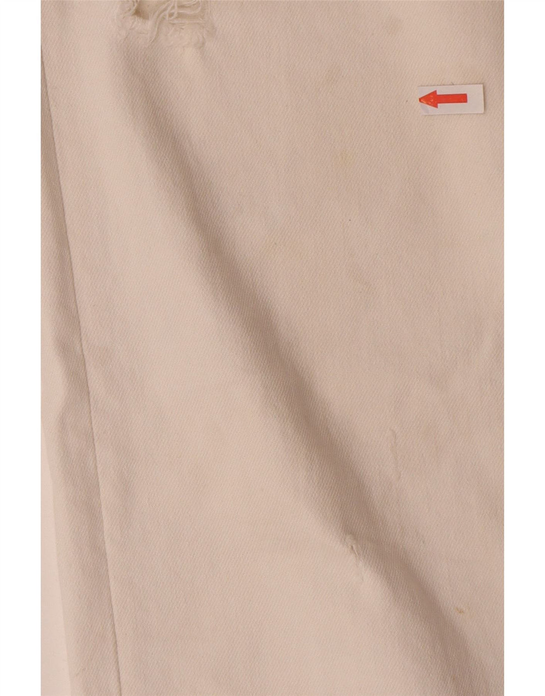 Jeans dritti effetto invecchiato da donna Zara EU 44 XL W34 L28 Bianco