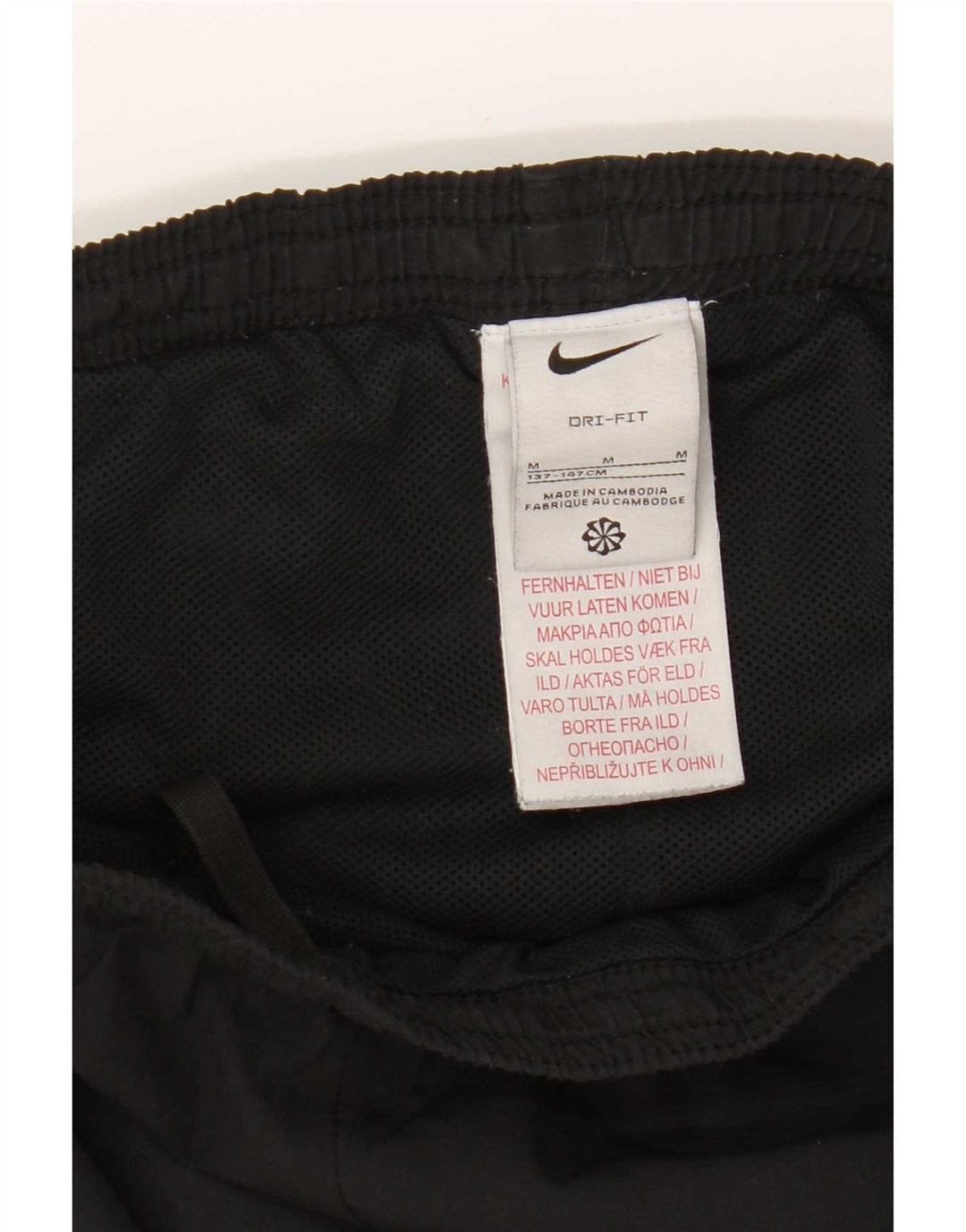 Pantaloni da tuta Nike da ragazzo Dri Fit Joggers 10-11 anni medio nero