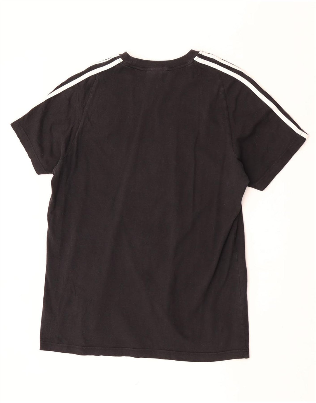 T-shirt Adidas da uomo Top Large in cotone nero
