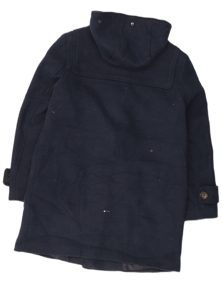 Montgomery con cappuccio da donna Marks & Spencer UK 12 medio blu navy poliestere