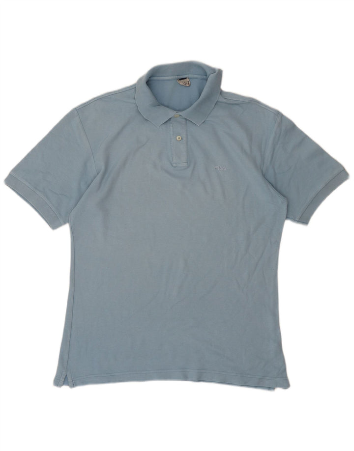 Polo Uomo Fila IT 50 Blu Medio Cotone