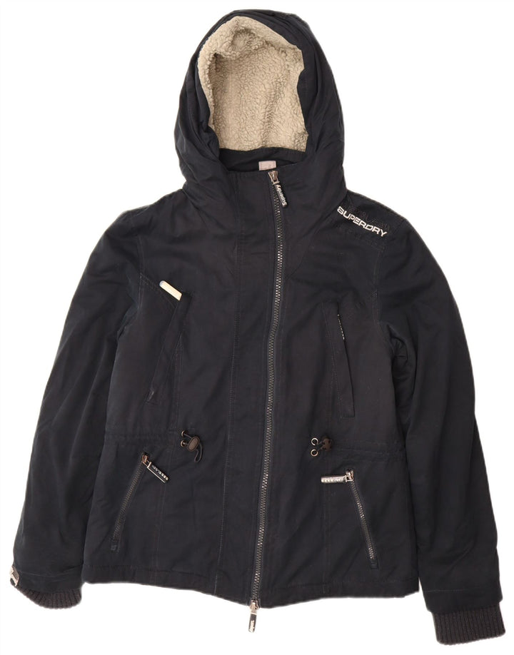 Giacca a vento da donna Superdry The Windparka UK 14 Large Blu Navy