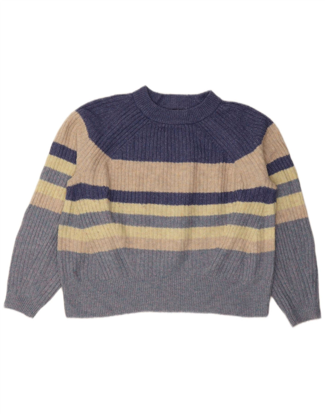 Maglione maglione girocollo da donna Marks & Spencer UK 14 medio multicolore