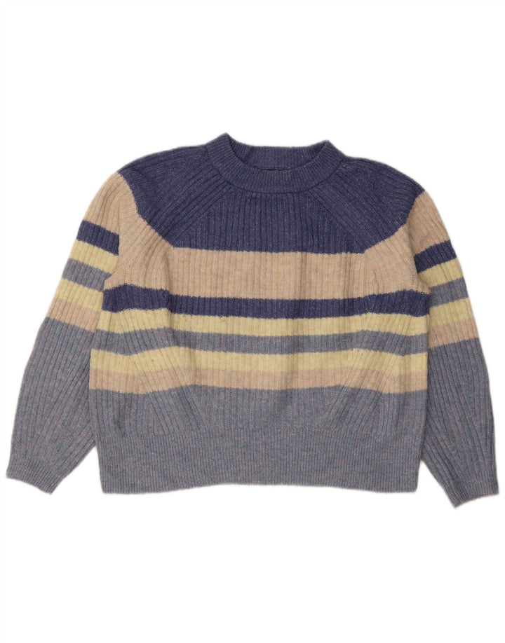 Maglione maglione girocollo da donna Marks & Spencer UK 14 medio multicolore