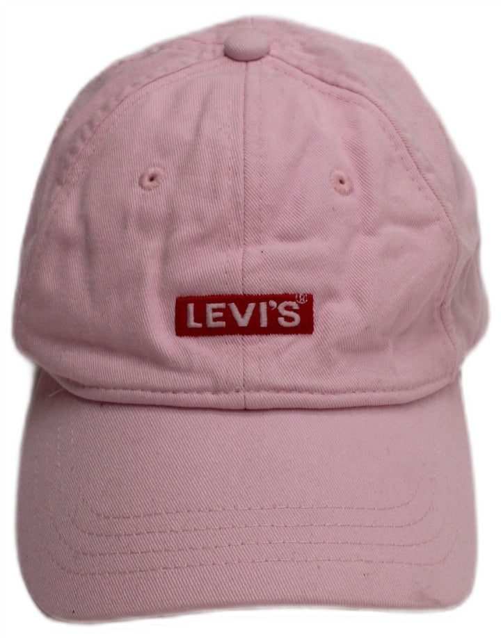 Berretto da baseball grafico da donna Levi's taglia unica in cotone rosa