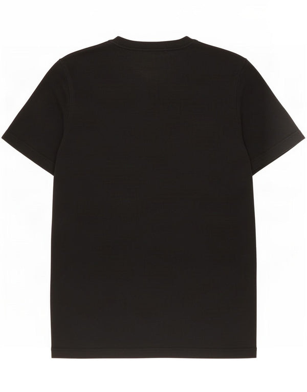 T-shirt grafica da uomo Adidas Top in cotone nero medio