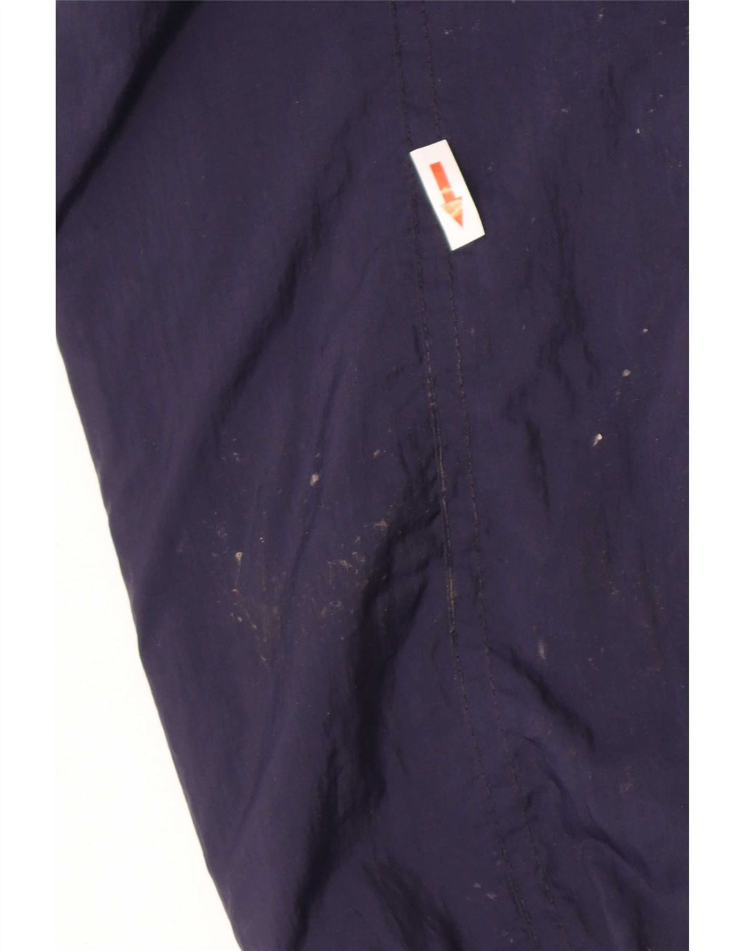 Tuta da sci vintage da uomo IT 48 Medium Blu Navy Colourblock in poliammide