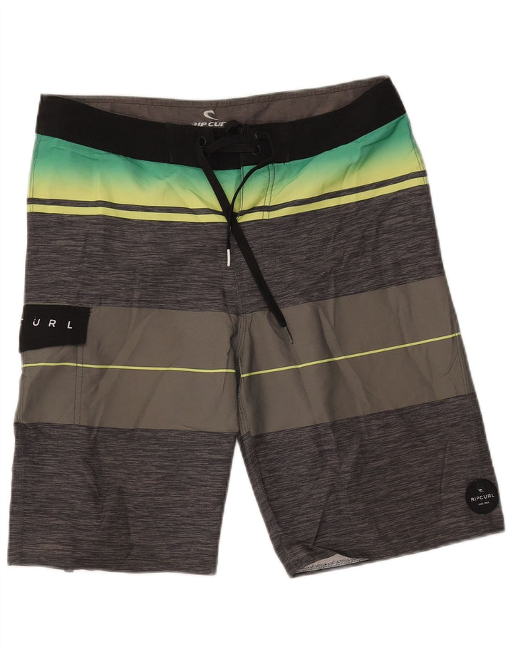 Pantaloncini da bagno da uomo RIP CURL grigio medio color block
