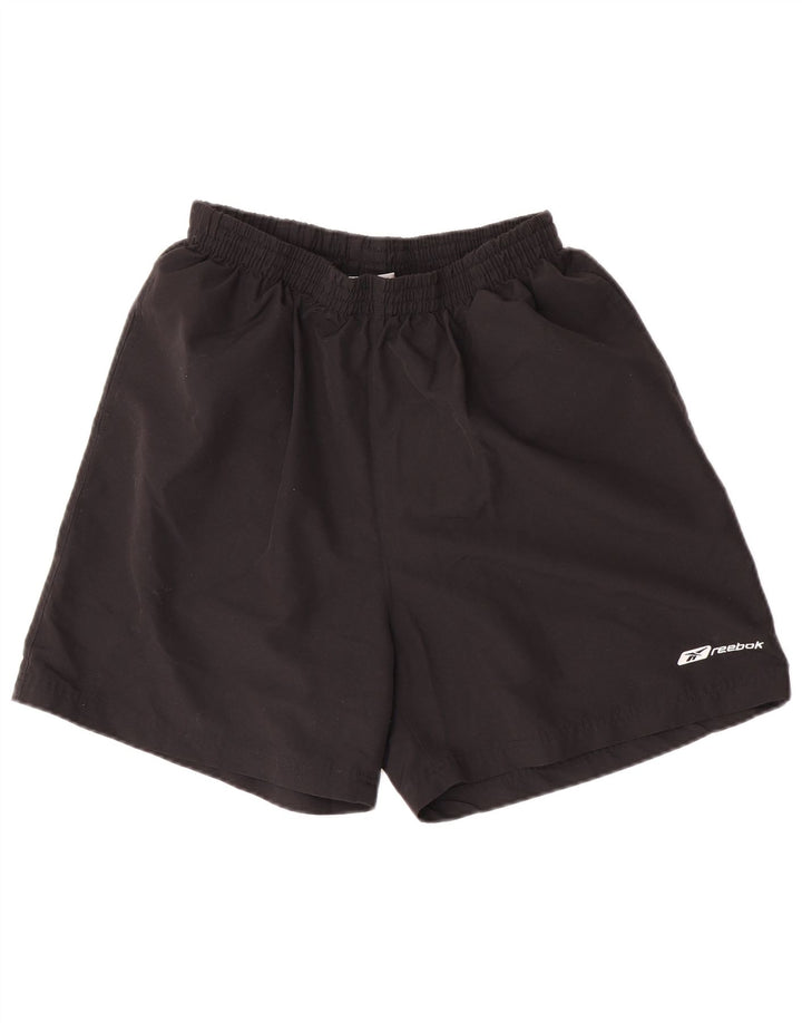 Pantaloncini sportivi Reebok da uomo 2XL neri in poliestere