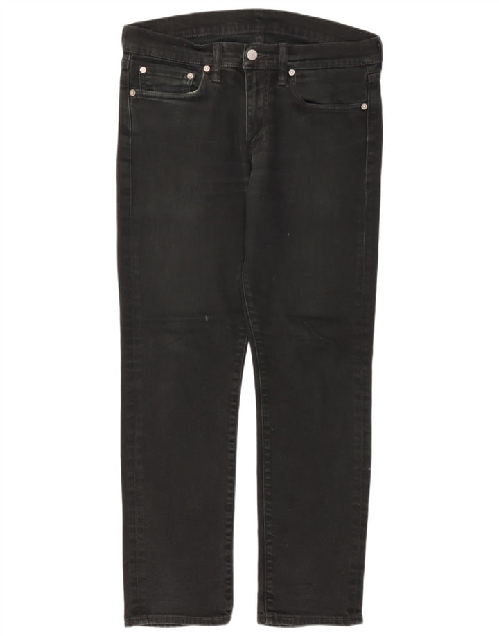 Jeans Levi's Uomo 511 Slim W32 L30 Cotone Nero