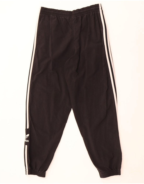 Pantaloni da tuta da donna Adidas Joggers UK 14 Large Nero Poliestere