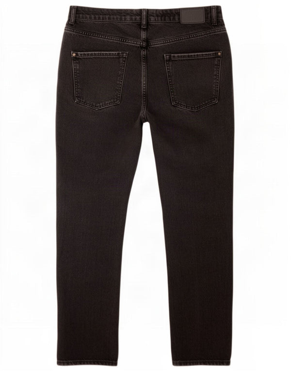 Jeans affusolati da donna Zara EU 44 XL W34 L27 cotone nero
