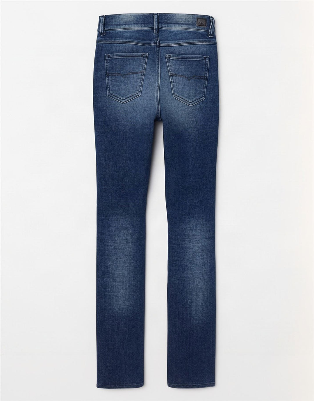 Jeans slim invecchiati da donna Diesel W24 L27 cotone blu