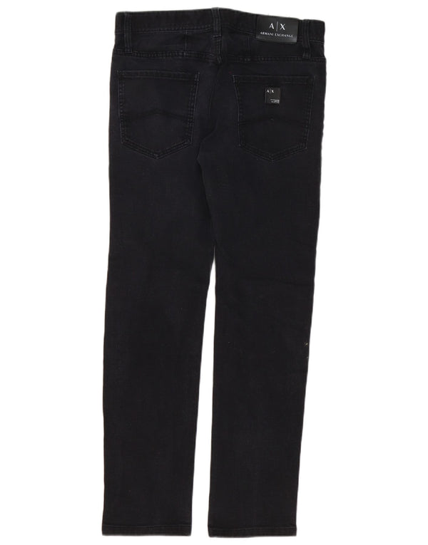 Jeans slim da donna Armani Exchange W31 L29 cotone nero