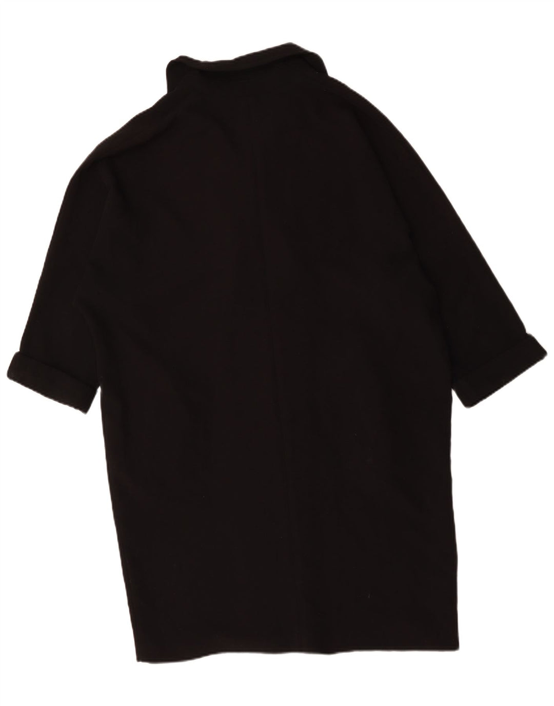 Soprabito oversize da donna Topshop UK 14 grande poliestere nero