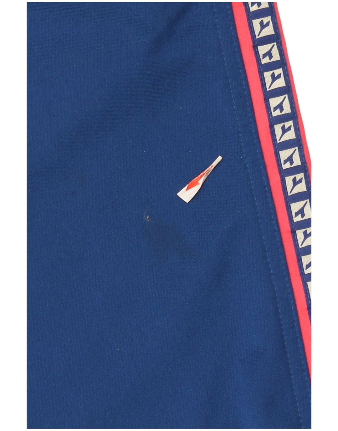 Pantaloni da tuta con grafica da uomo Diadora UK 42 Large Blu Poliestere