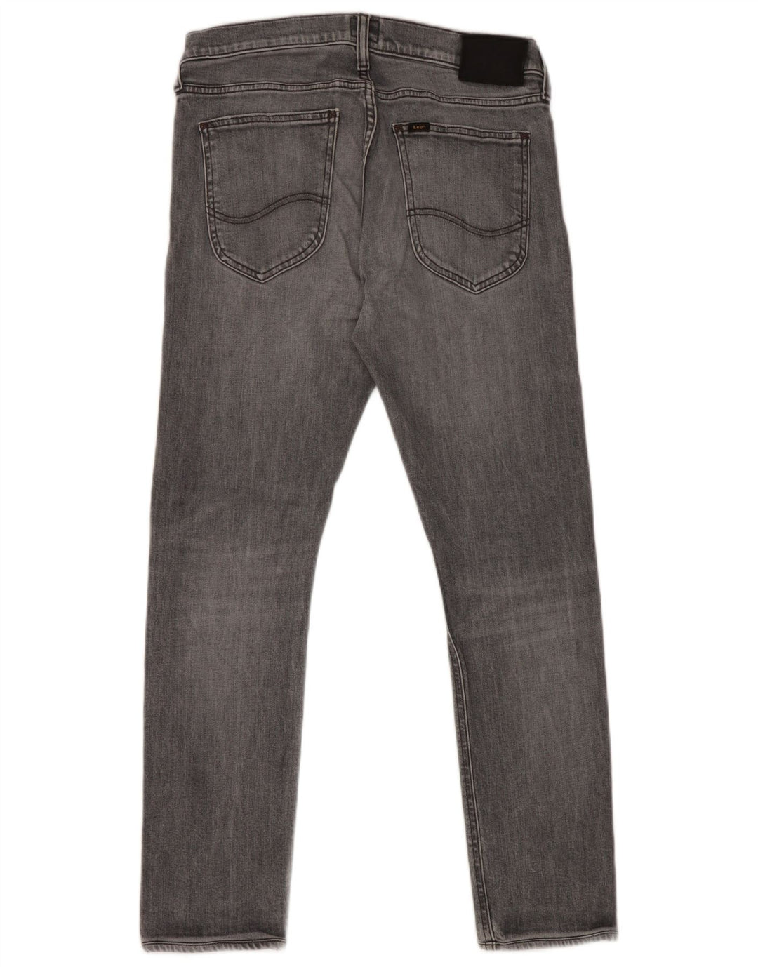 LEE Mens Luke Slim Jeans W31 L30 Grey Cotton