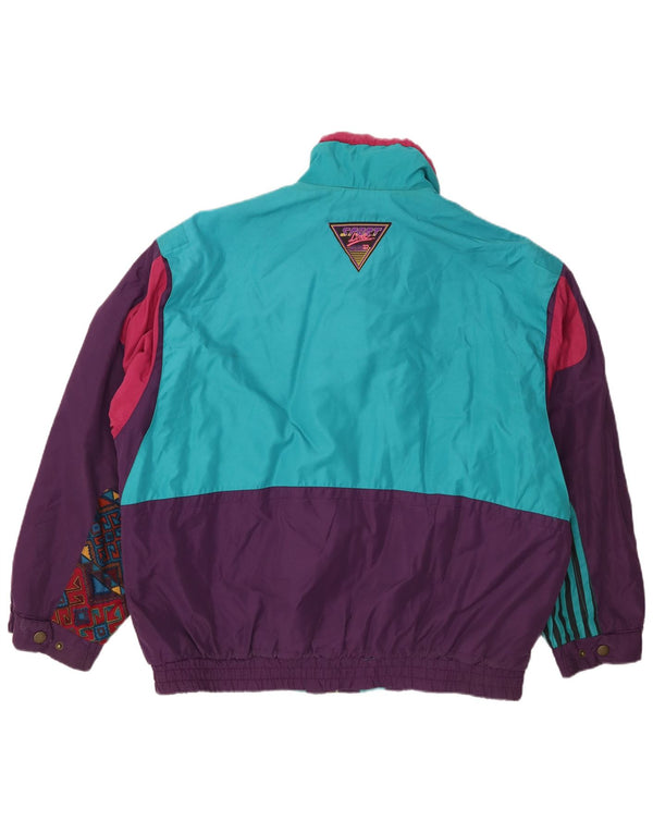 Giacca da sci da uomo Golden Team UK 44 2XL Poliestere color block viola