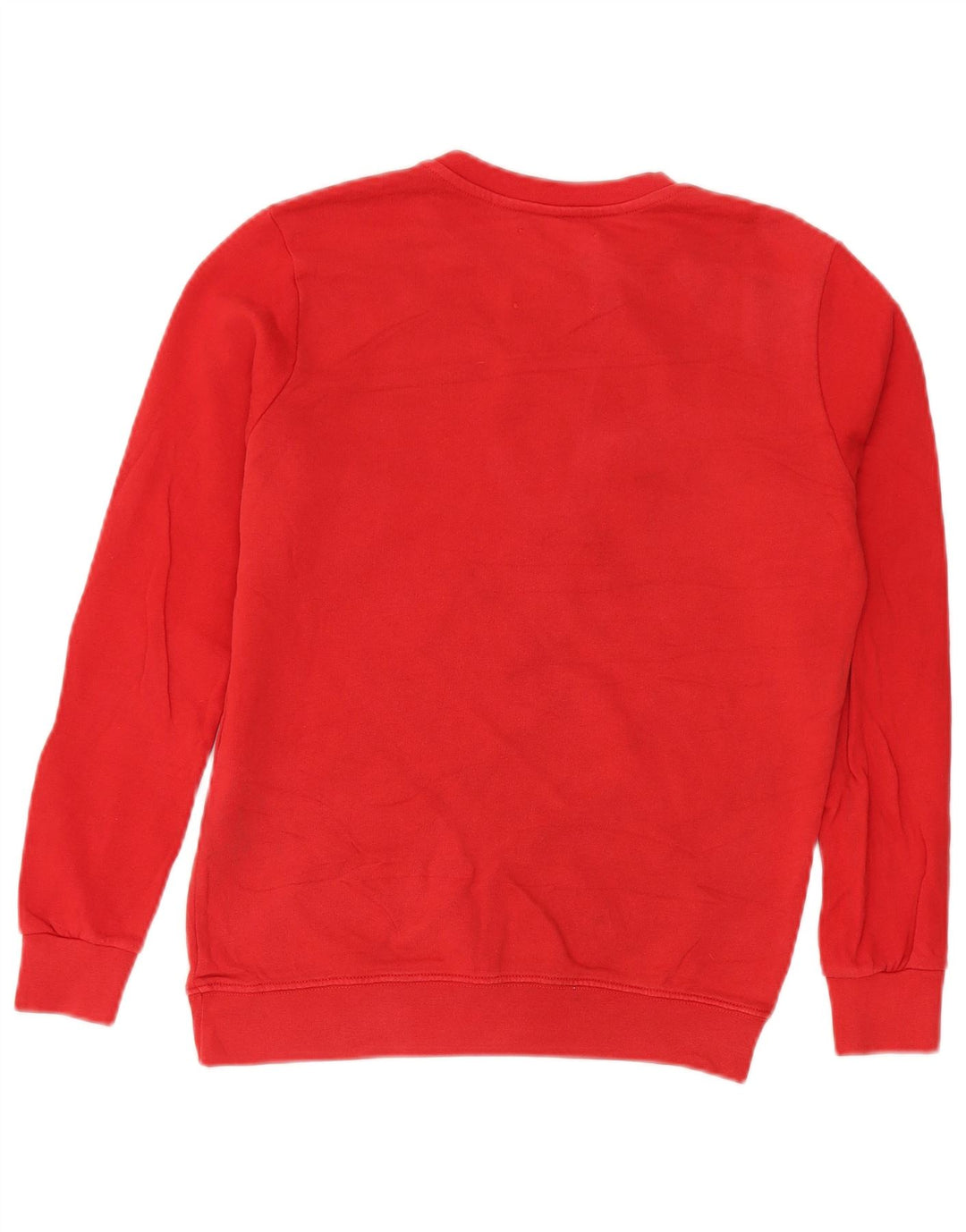 Felpa oversize con grafica da donna Pyrex UK 10 piccola in cotone rosso