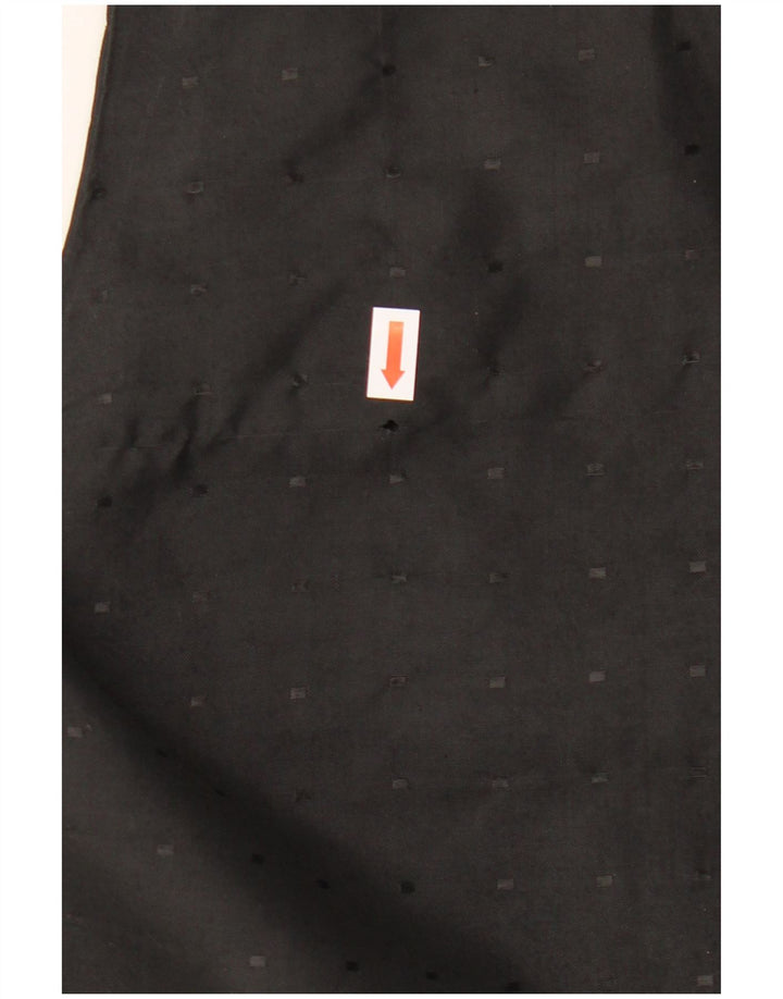 Gilet vintage da uomo medio nero