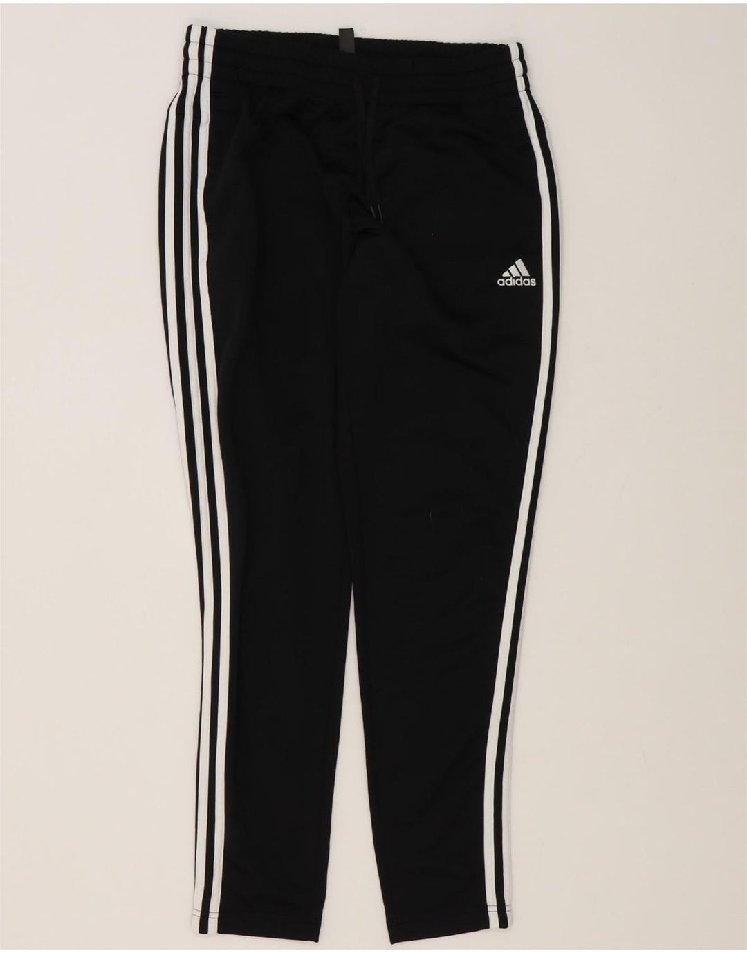 Pantaloni da tuta da donna Adidas UK 12/14 Medium Nero Poliestere