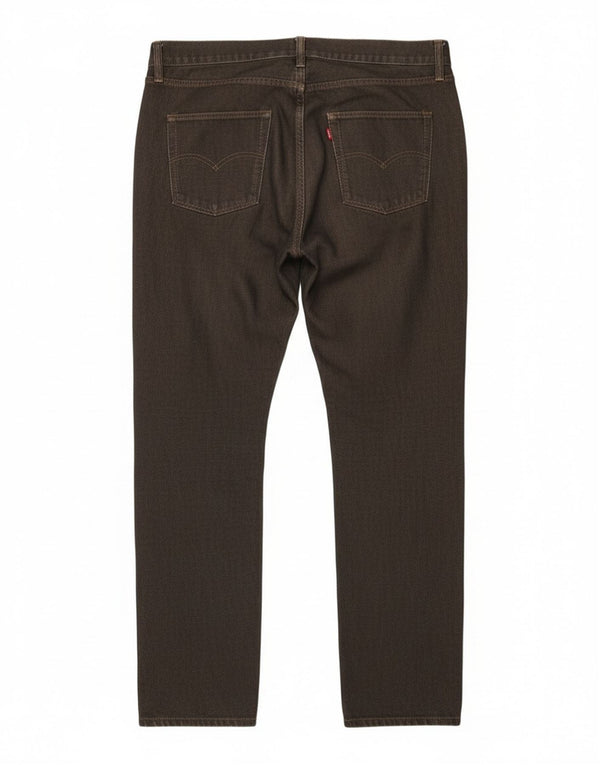 Levi's Uomo 504 Jeans dritti W36 L34 Grigi