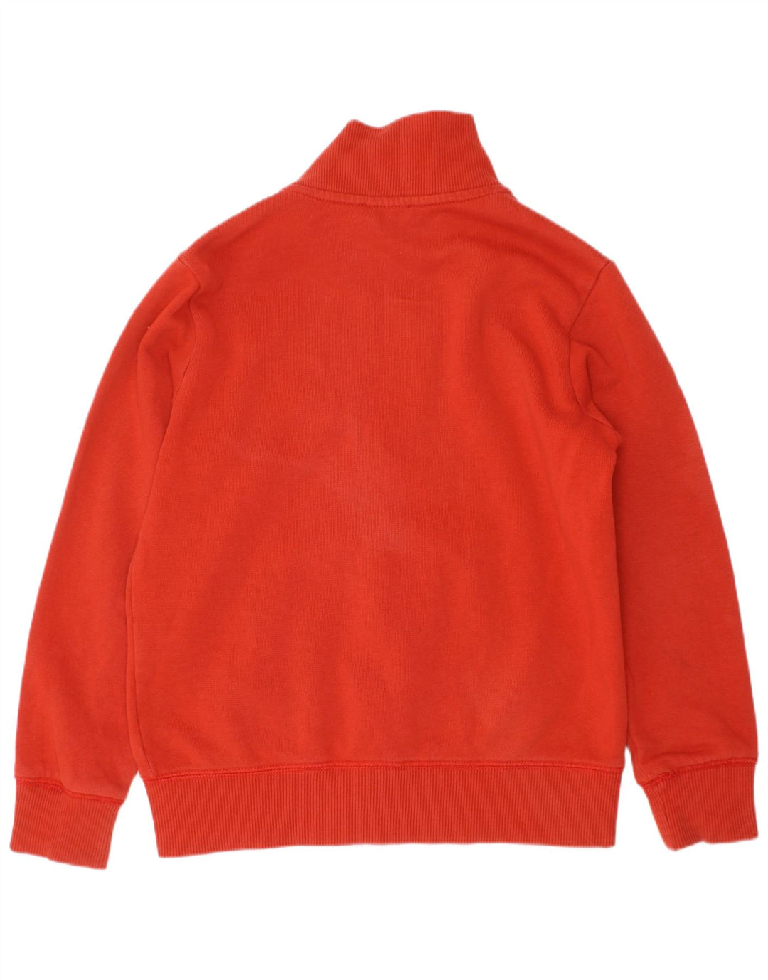 Giacca Top Tuta Bambino BENETTON 6-7 Anni Small Rosso Cotone