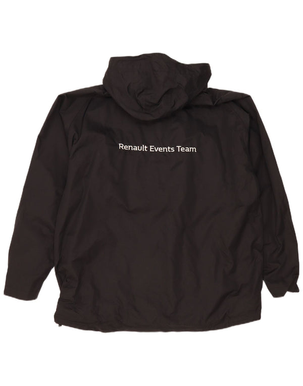 Giacca a vento con cappuccio 510 da uomo Russell Athletic UK 44 2XL Nero Sport