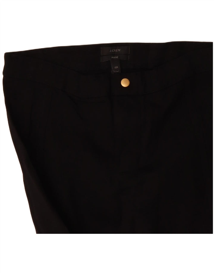 Pantaloni casual slim Pixie da donna J. Crew US 10 Large W30 L30 viscosa nera